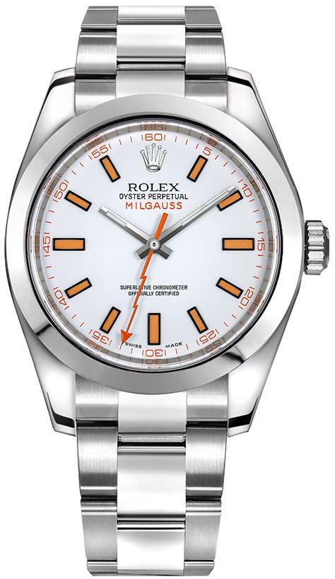 rolex milgauss 2021 price|rolex milgauss 116400 white.